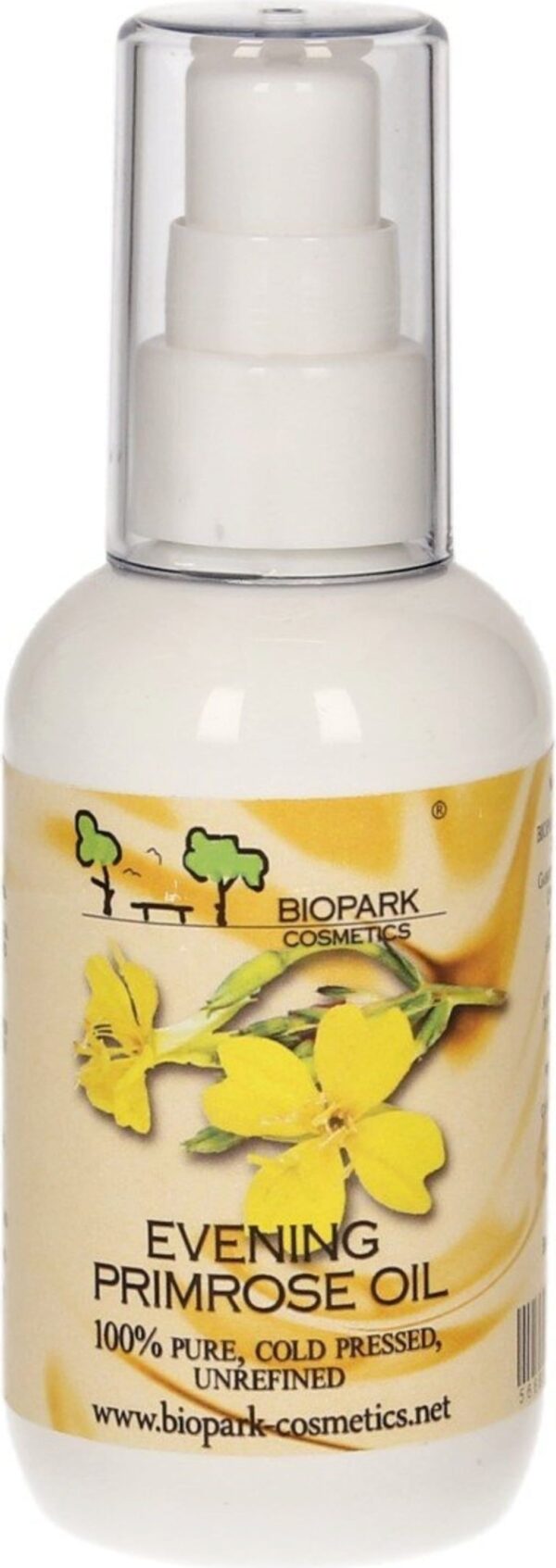 Biopark Cosmetics Organic Evening Primrose Oil - 100 ml