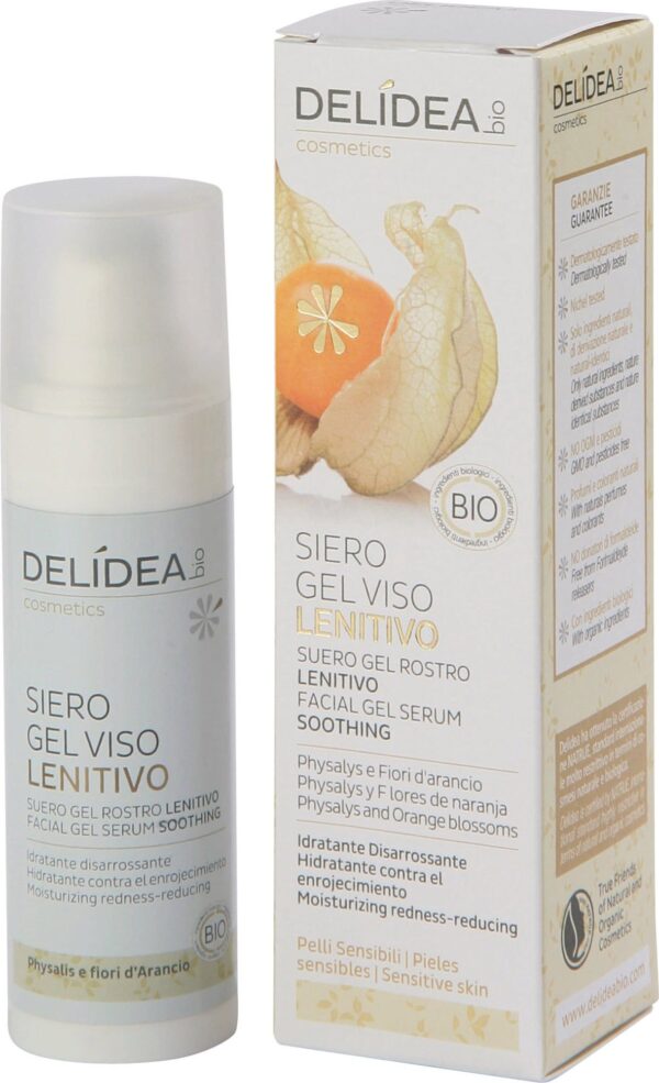 DELIDEA Physalis & Orange Blossoms Soothing Facial Gel Serum - 30 ml