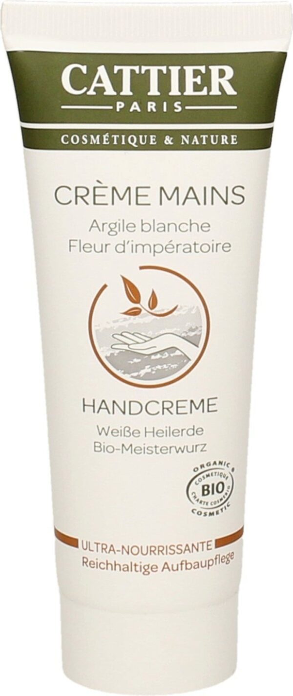 CATTIER Paris Handcreme Heilerde reichhaltige Aufbaupflege - 75 ml