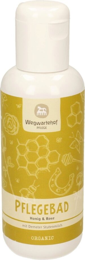 Wegwartehof Stutenmilch-Pflegebad mit Honig & Rose - 200 ml