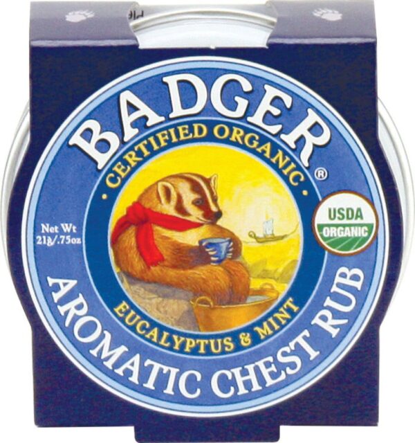 Badger Balm Aromatic Chest Rub - 21 g