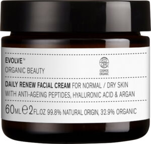 Evolve Organic Beauty Daily Renew Facial Cream - 60 ml