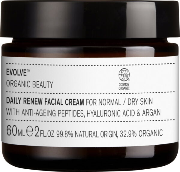 Evolve Organic Beauty Daily Renew Facial Cream - 60 ml