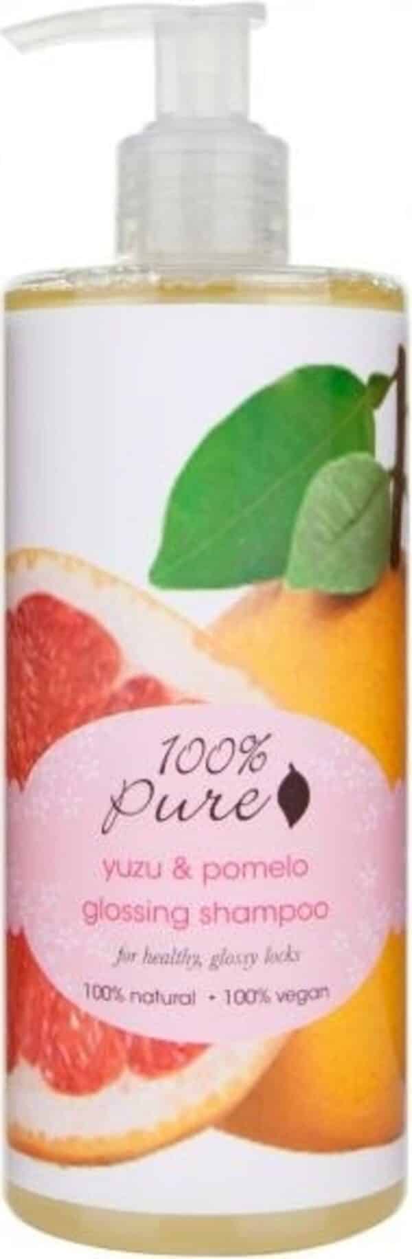 100% Pure Yuzu & Pomelo Glossing Shampoo - 390 ml