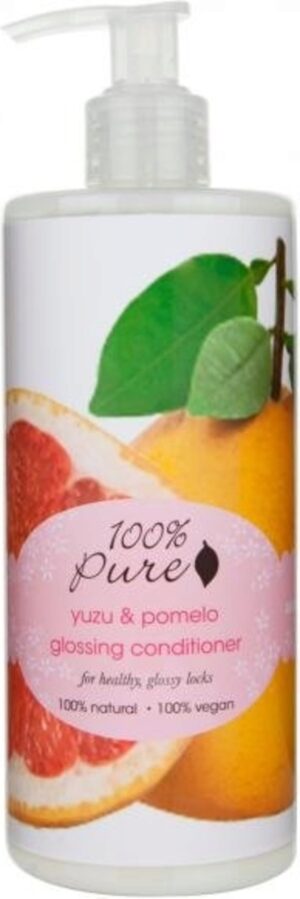 100% Pure Yuzu & Pomelo Glossing Conditioner - 390 ml