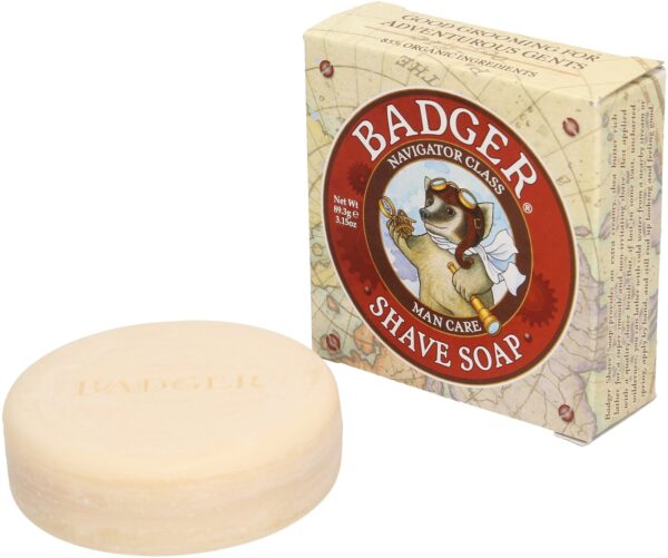 Badger Balm Shave Soap - 89 g