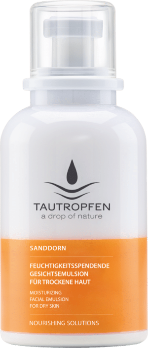 TAUTROPFEN Sanddorn Feuchtigkeitsspendende Gesichtsemulsion - 50 ml