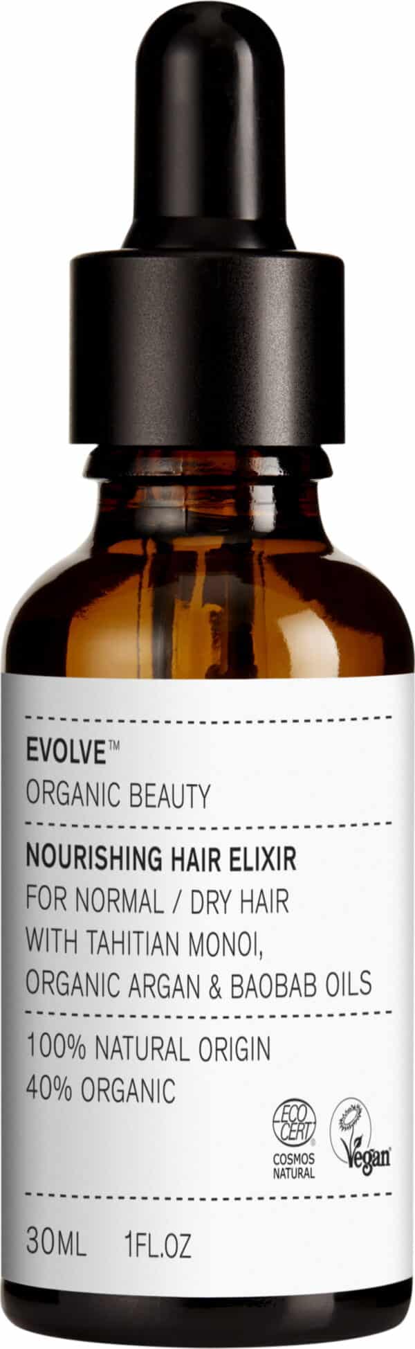 Evolve Organic Beauty Nourishing Hair Elixir - 30 ml