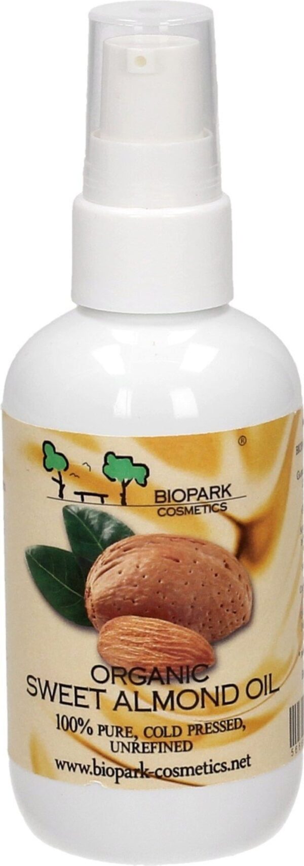 Biopark Cosmetics Organic Sweet Almond Oil - 100 ml