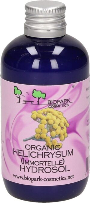 Biopark Cosmetics Organic Helichrysum (Immortelle) Hydrosol - 100 ml