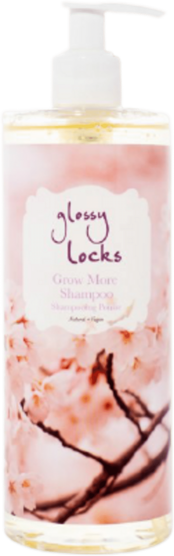 100% Pure Glossy Locks Grow More Shampoo - 400 ml