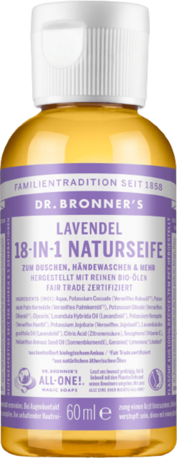 Dr. Bronner's 18in1 Naturseife Lavendel - 60 ml