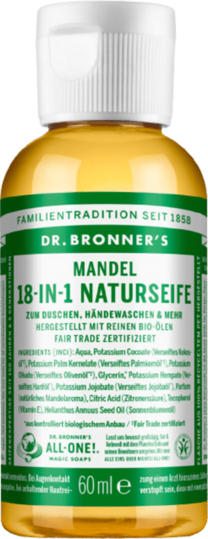 Dr. Bronner's 18in1 Naturseife Mandel - 60 ml