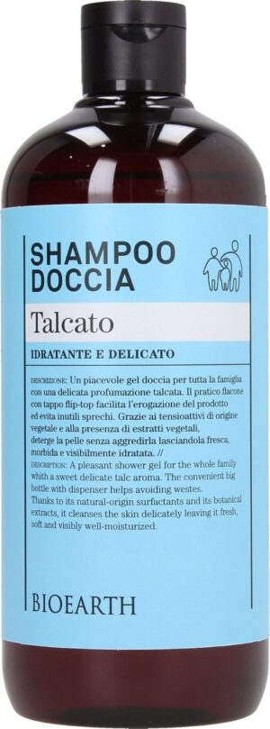 BIOEARTH Family 3in1 Shampoo & Waschgel Talkum - 500 ml