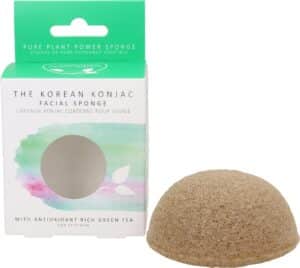 The Konjac Sponge Company Premium Facial Puff with Green Tea - Rund