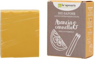 La Saponaria Seife Orange & Zimt - 100 g