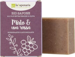 La Saponaria Seife Myrte & Rote Traube - 100 g