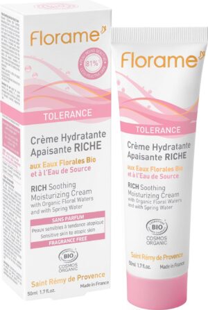 Florame Tolérance Reichhaltige & Beruhigende Creme - 50 ml