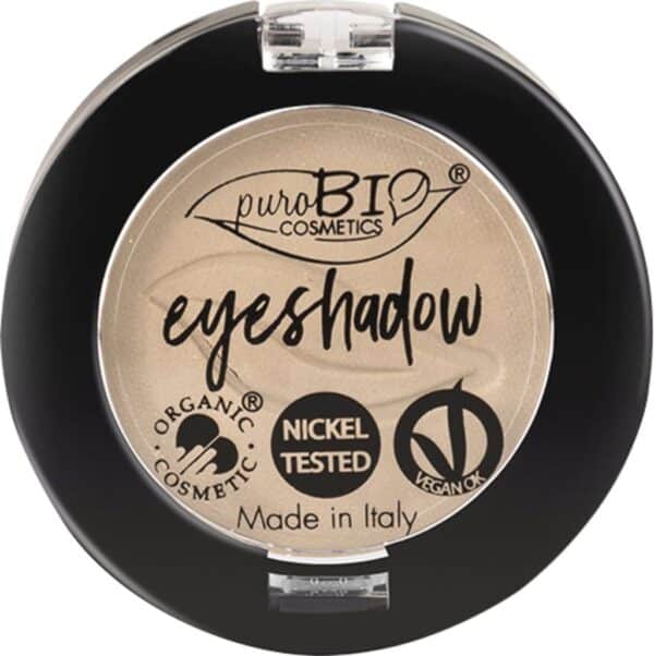 puroBIO cosmetics Compact Eye Shadow - 02 Taubengrau (matt)