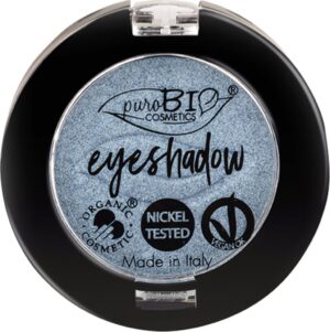 puroBIO cosmetics Compact Eye Shadow - 09 Eisblau (schimmernd)