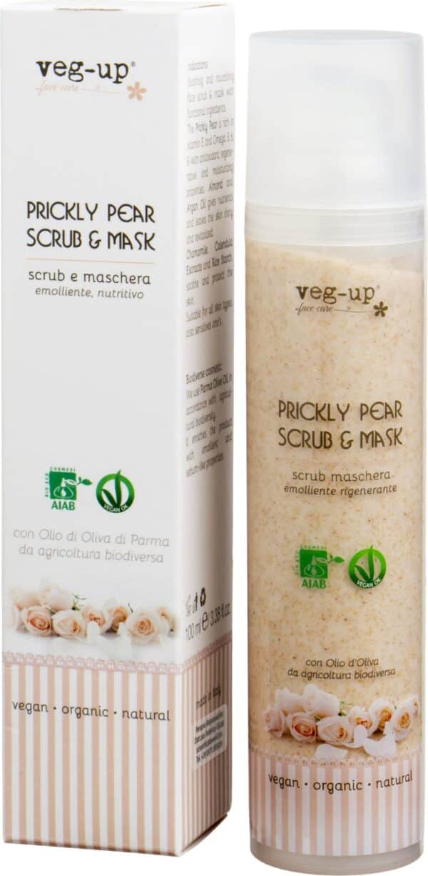 veg-up Prickly Pear Scrub & Mask - 100 ml