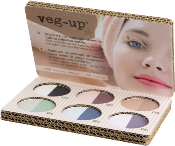 veg-up Eyeshadow-Palette Veggy - 1 Stk