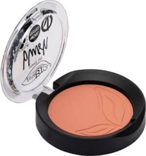 puroBIO cosmetics Compact Blush - 02 Korallenrosa (matt)