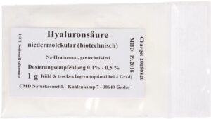 CMD Naturkosmetik Niedermolekulare Hyaluronsäure - 1 g