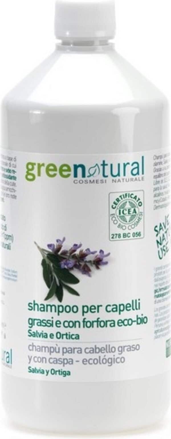 greenatural Anti-Schuppen-Shampoo Salbei & Nessel - 1000 ml