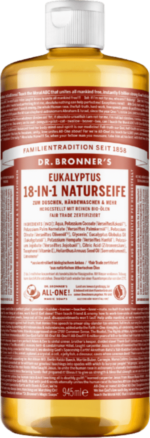 Dr. Bronner's 18in1 Naturseife Eukalyptus - 945 ml