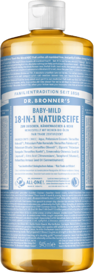 Dr. Bronner's 18in1 Naturseife Baby-Mild - 945 ml