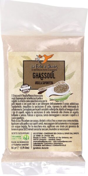 Le Erbe di Janas Lavaerde (Ghassoul) - 50 g