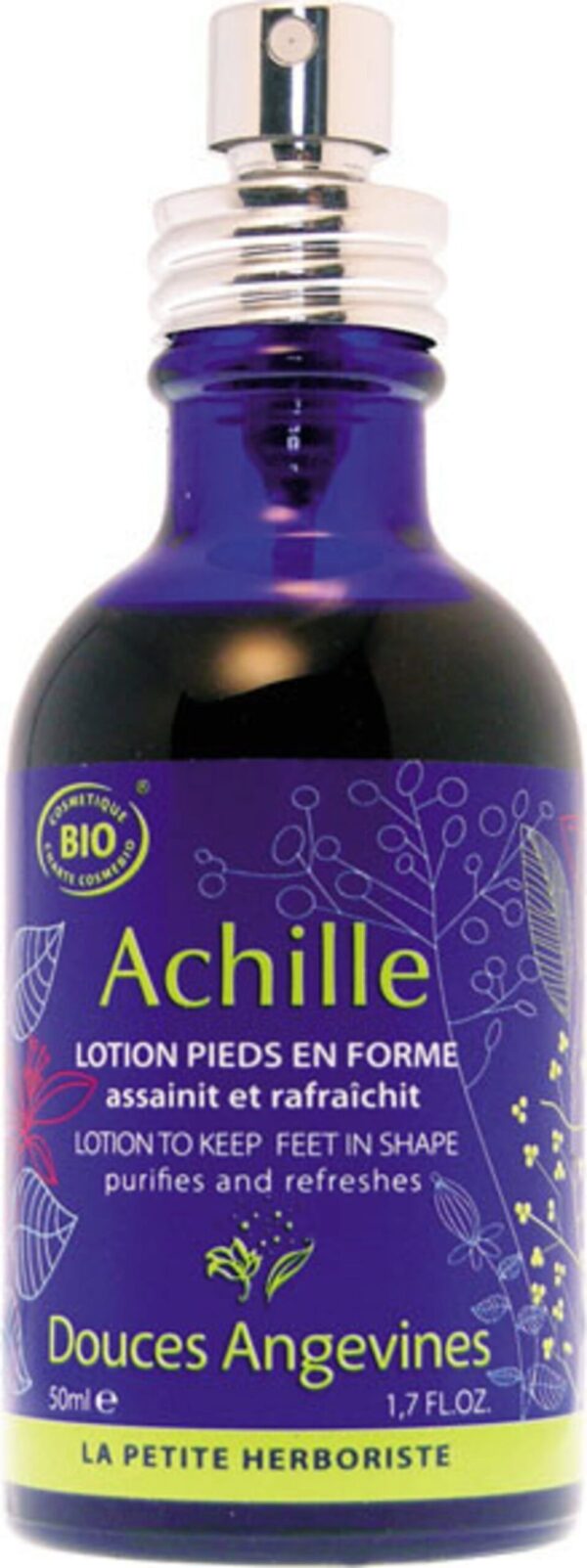 Douces Angevines Achille Erfrischendes Fuß-Spray - 50 ml