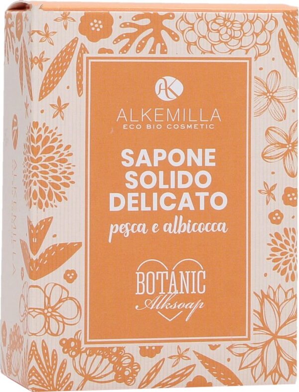 Alkemilla Eco Bio Cosmetic Pfirsich & Aprikose Seife - 100 g