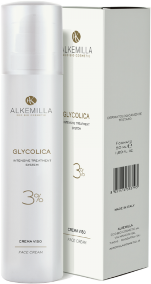 Alkemilla Eco Bio Cosmetic Glycolica Gesichtscreme 3% - 50 ml