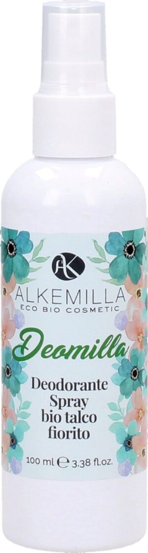 Alkemilla Eco Bio Cosmetic Deomilla Deodorant Spray - Talkum & Blumen