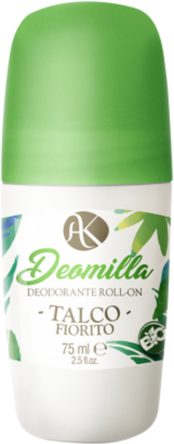 Alkemilla Eco Bio Cosmetic Deomilla Deo Roll-on - Talkum & Blumen