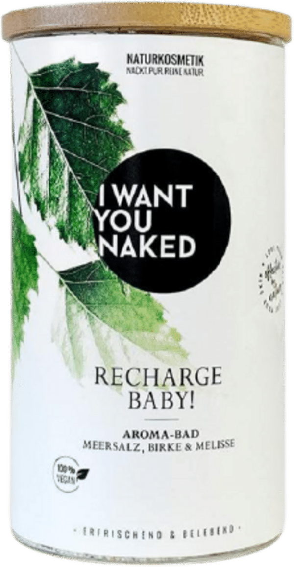 I WANT YOU NAKED Recharge Baby! Aroma Bath - 620 g