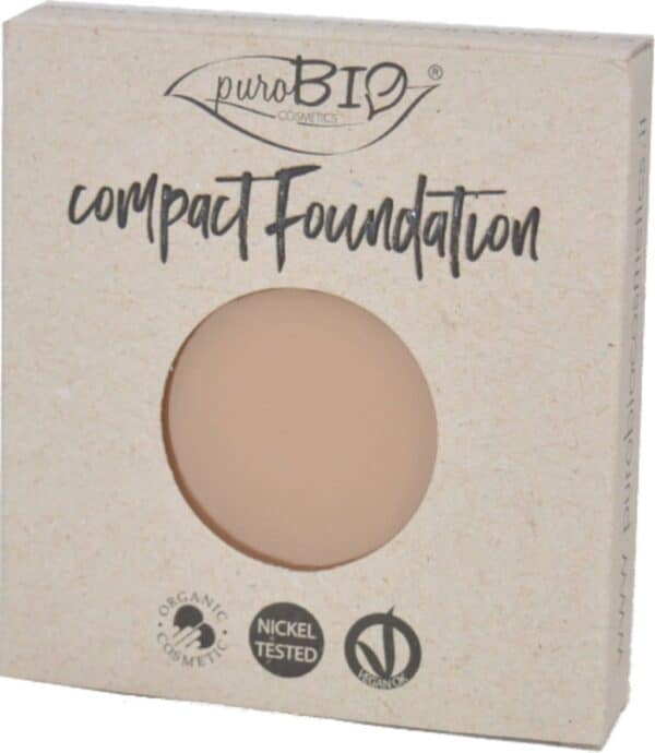 puroBIO cosmetics Compact Foundation REFILL - 01