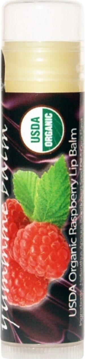 Biopark Cosmetics Yummme Organic Lip Balm - Raspberry