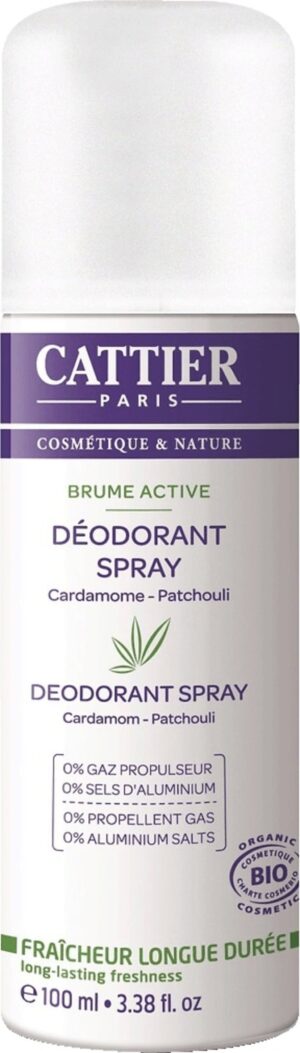 CATTIER Paris Deodorant Spray - 100 ml