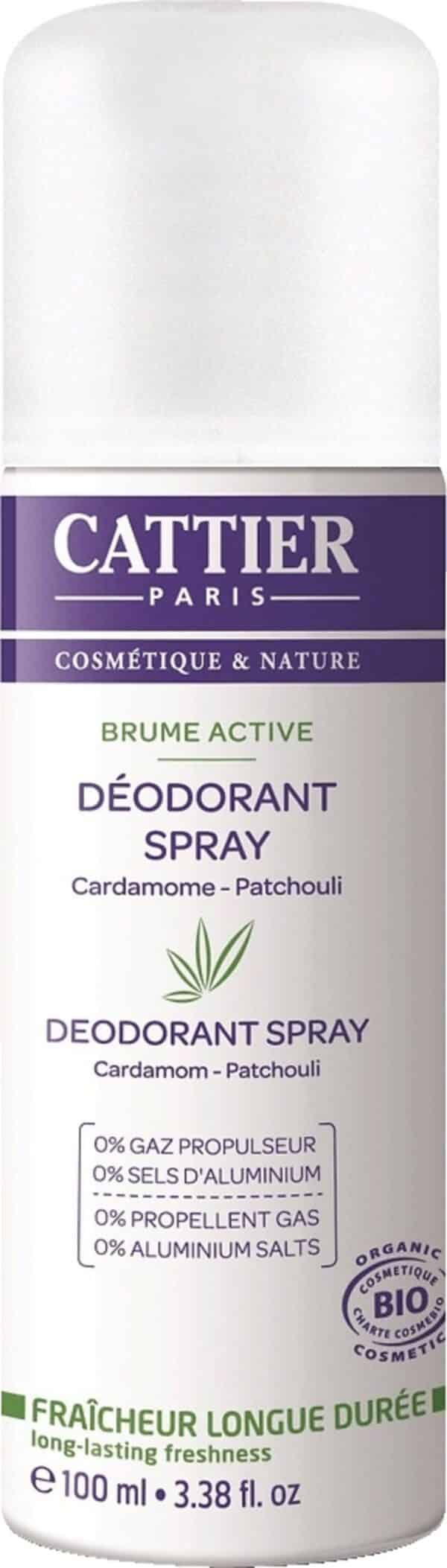 CATTIER Paris Deodorant Spray - 100 ml