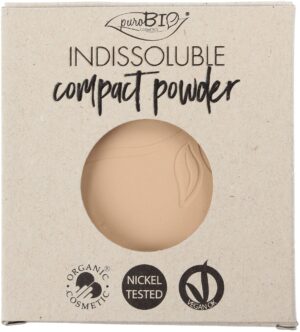 puroBIO cosmetics Compact Powder REFILL - pigmentiert 02