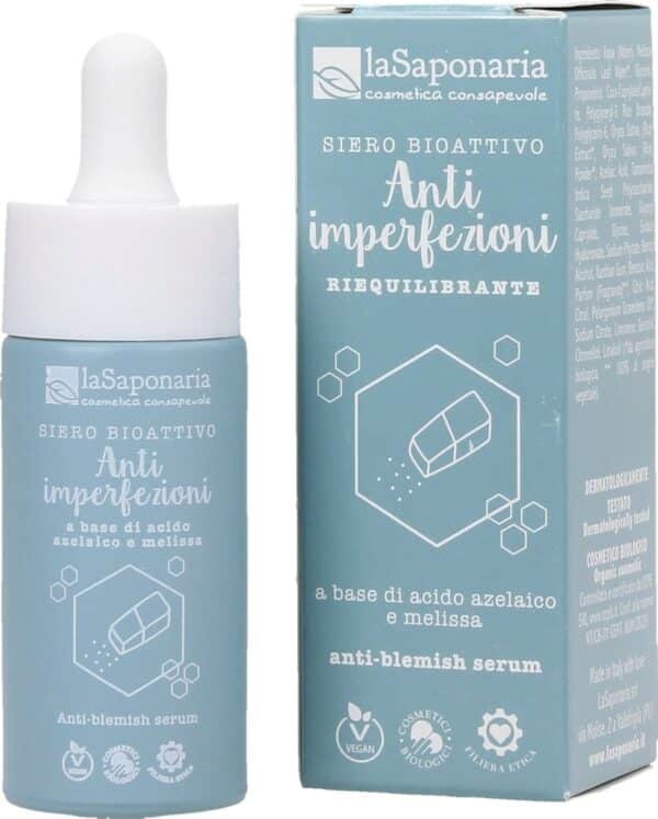 La Saponaria Anti-Unreinheiten Bioaktives Serum - 15 ml