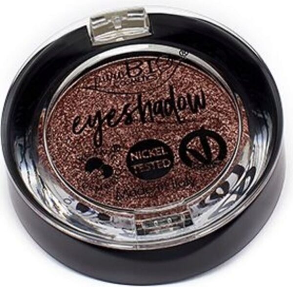 puroBIO cosmetics Compact Eye Shadow - 21 Kupferrot (schimmernd)