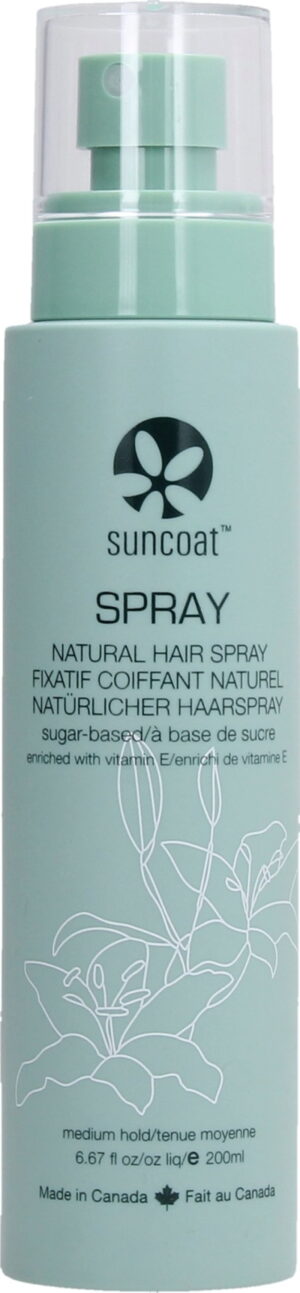 Suncoat Natural Hair Spray Fragrance-Free - 200 ml