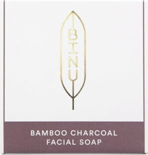 BINU Bamboo Charcoal Facial Soap - 100 g