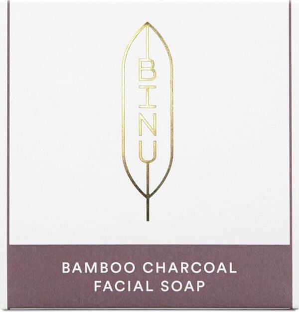 BINU Bamboo Charcoal Facial Soap - 100 g