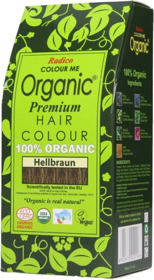 Radico Pflanzenhaarfarbe Hellbraun - 100 g