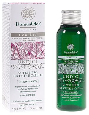 Domus Olea Toscana UNDICI Nutri-Serum für normale oder trockene Kopfhaut & Haare - 100 ml